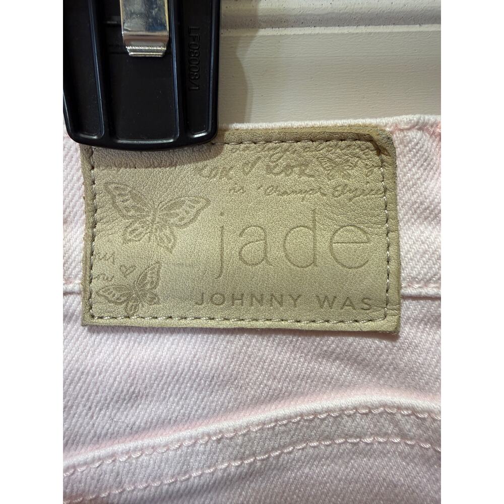 NWT Jade By Johnny Was The Cropped Baby Boot Cut Denim Jean Size 33 - Picture 9 of 14